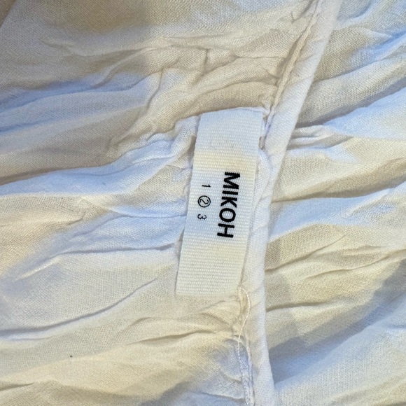 Mikoh White Backless Maxi Dress (first few stock photos are for fit), MSRP $240 - Picture 8 of 9